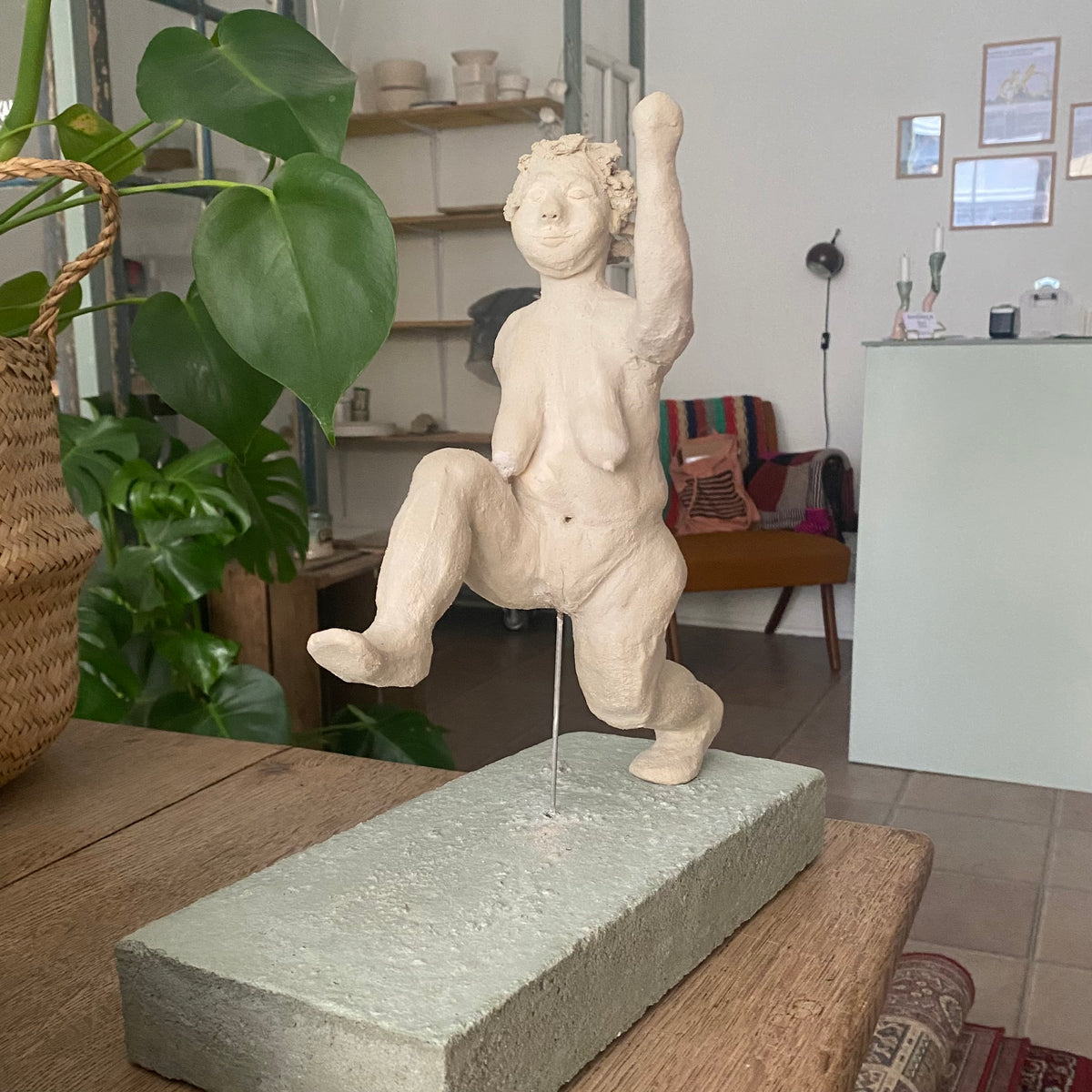 Unikt kunstverk, vinterbader