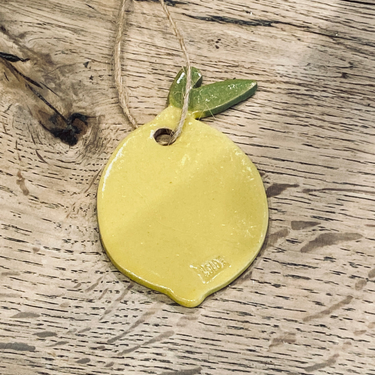 Ophæng, citron med blad