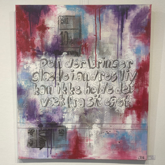 Maleri, 60x70 cm