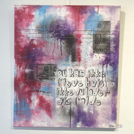 Maleri, 60x70 cm