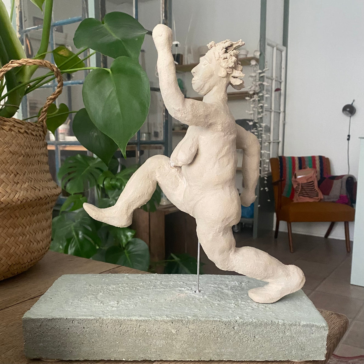 Unikt kunstverk, vinterbader