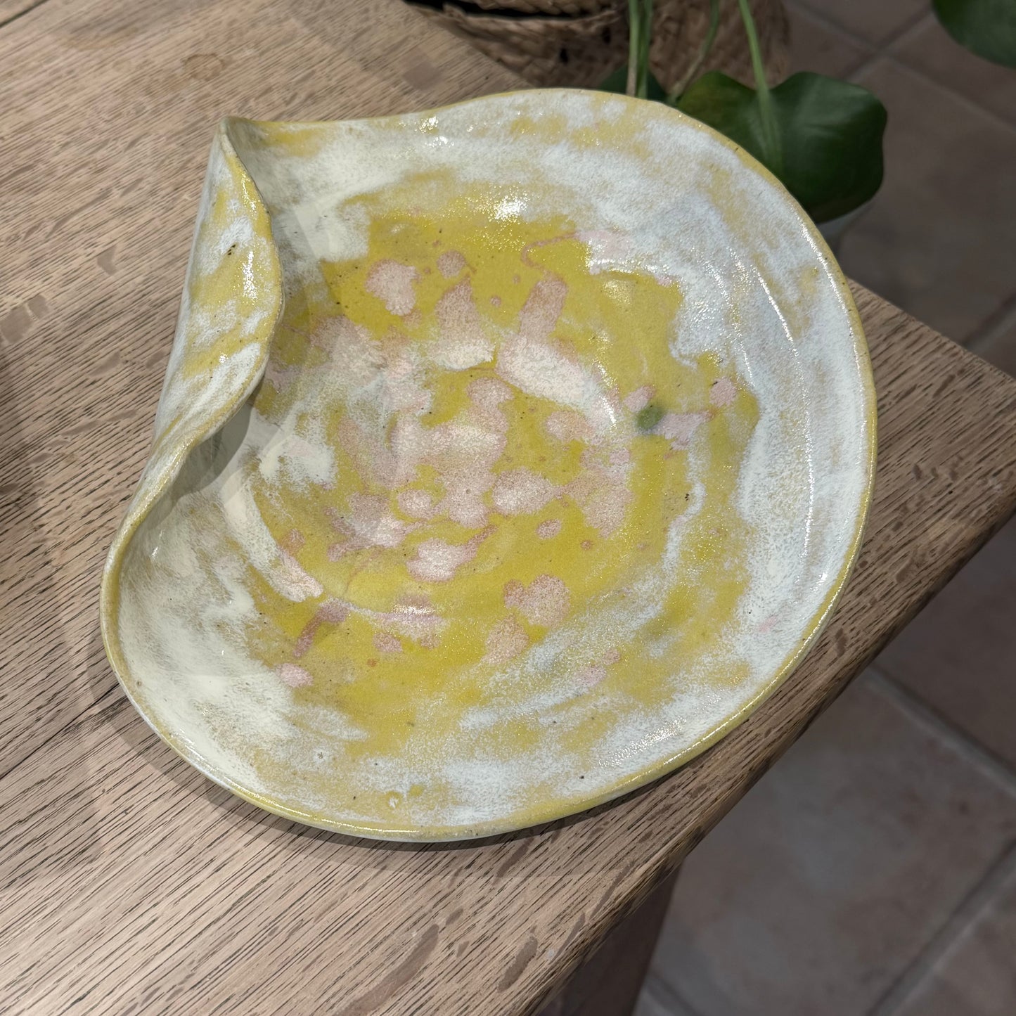 Unika fad, gule nuancer