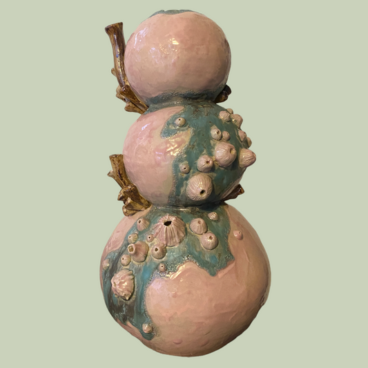 Unik skulptur, vase, Revet